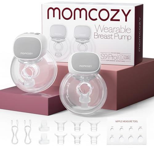 Momcozy Tire-lait portable S9 Pro longue durée de vie, facile à utiliser