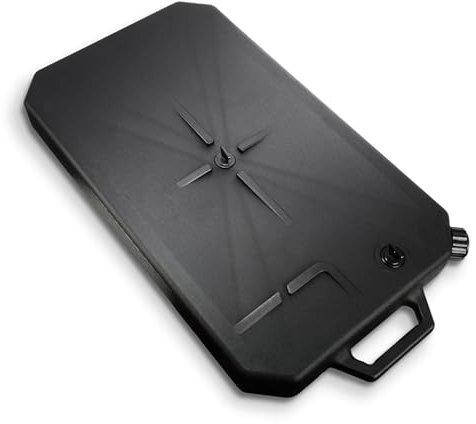 Hokuotolite 10-Quart Motorcycle Large Low Profile Oil Drain Pan - Universal for Harley Dyna Softail Sportster Touring Electra Glide Road King Road Glide Street Glide,Honda,Kawasaki,Indian More