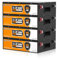 ECO-WORTHY 48V 50Ah LiFePO4 Batterie mit BMS und bis zu 15000 Zyklens,5120wh 0% MwSt. Lithium Batterie für Solarpanel, Solaranlage Komplettset(4PACK)