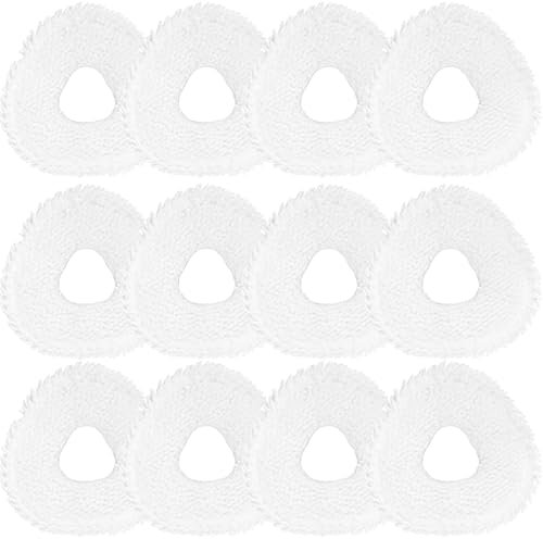 Avaenzo Ersatz-Mopp-Pads, kompatibel mit Narwal Freo X Ultra Narwal Freo Z Ultra Z10 T10 J3 J4 J5 R10, Mikrofaser-Wischtuch, Staubsauger-Zubehör, 12 Stück
