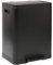 Harbour Housewares 30L (2 x 15L) Stainless Steel Double Kitchen Pedal Bin - Matt Black - 1x Soft Close Large Tall Dual Metal Cupboard Recycling Food Waste Trash Can Dustbin Rubbish Bins