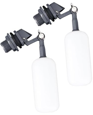 SHINEOFI 2stücke Schwimmerventil Für Wasserstandskontrolle Geeignet Für Luftbefeuchter-wassertanks Und Aquarien Automatische Wasserstandsberegung Aus Kunststoffmaterial