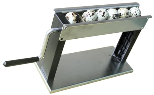 Dispositivo para pelar huevos de codorniz, textura de acero inoxidable 304, rápida y fácilmente, adecuado para el hogar o restaurante, peladores de huevos pequeños