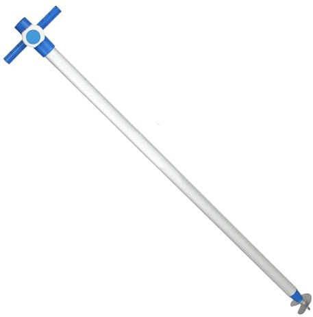 Pincho Soporte Palo para Sombrilla Playa – Base Sombrilla de Aluminio Resistente – Fijación Segura para Tubos de Ø25mm – Soporte Ajustable Antiviento – Hecho en España