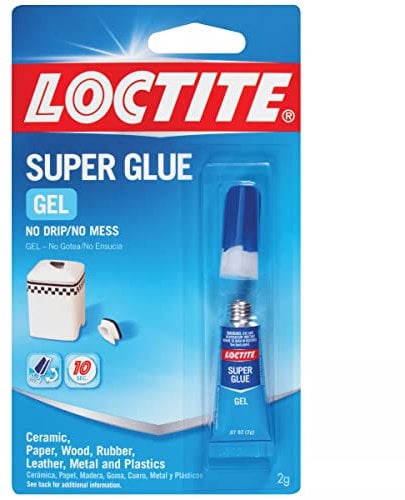 Loctite Super Glue Gel, 2 Gram Tube, 1 Pack - Clear Superglue for Plastic, Wood, Metal, Crafts, & Repair, Instant Glue Adhesive, Quick Dry