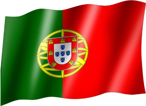 Sportfanshop24 Flagge/Fahne Portugal Staatsflagge/Landesflagge/Hissflagge mit Ösen 150x90 cm, sehr Gute Qualität