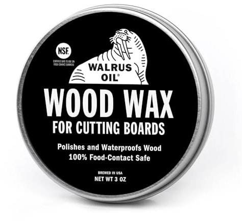 WALRUS OIL, Wood Cutting Board Oil, 3 oz Bottle, Food-Safe