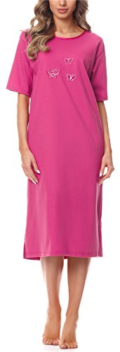 Merry Style Damen Kurzarm Nachthemd 91LW1