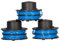 Ryobi - Lot 3 bobines Double Fil Ø 1,5 mm pour Coupe-Bordures électrique RLT3525 - RAC149