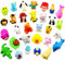 LURICO 36 Stück Radiergummi Kinder Set, Lustige Radiergummis in Tierform, Bunte Eraser für Kinder, für Weihnachten, Partygeschenke und Lernbelohnungen im Klassenzimmer