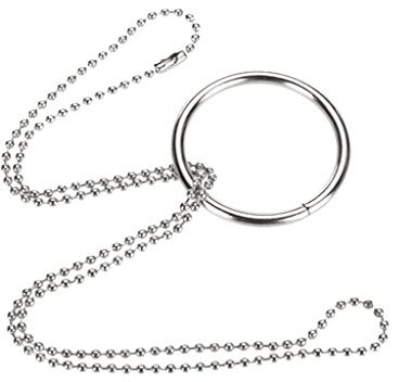 SM SunniMix Ring Chain Metal Trick Requisiten Knoten Überraschendes Showspielzeug