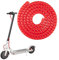 Atuka Spiraldraht für Scooter, rot, für Xiaomi M365/Pro Ninebot Scooter, Bremsleitung, ungiftig, Zubehör für Rohr, Verschleißfest, für Roller, feuerfest