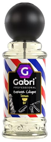 Gabri Lemon Cologne 250ml, Eau De Cologne, Turkish Lemon Scent, Barber Fragrance Spray, Mens Grooming, Traditional Turkish After Shave
