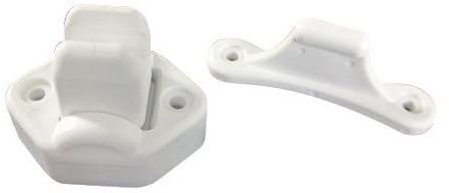 Bloc-Porte articulé Blanc Hauteur: 40 mm