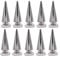 40 Pcs Large Metal Big Tree Spikes Copper Bullet Rivet Metal Studs Punk Rivets for DIY Leather Craft Bag, Shoe, Leather Clothes