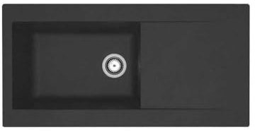 STRADOUR Evier a encastrer Lierra 1C 1000 - Noir