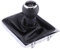 Yuecoom Pomo de cambio de marcha de 6 velocidades marcha atrás para Passat B6 2005-2012 agarre cómodo de cuero sintético de plástico