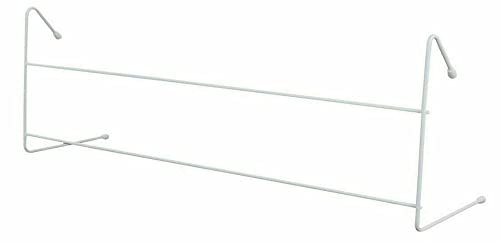 Q & H QUALITY HOUSEHOLD Q & H 2 Bar Radiator Airer Laundry Clothes Drying Airer - Holds up to 5 KG - Towel Rail Hanging Indoor Washing Laundry Drying Space White
