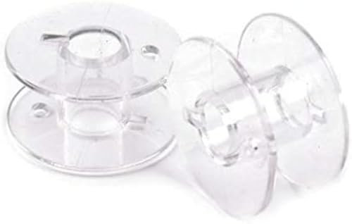 spulen nähmaschine 25pcs Nähmaschine Spulen mit Transparent Spulenbox Spulen Aufwarhungsbox Kunststoffspulen Nähmaschinen Spulenkapsel Gängige/Spule Nähmaschine Nähmaschinenspulen inklusive