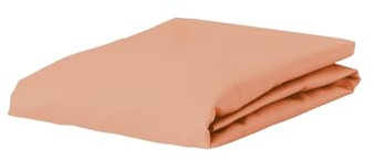 ESSENZA Spannbettlaken Minte Bright Terra, 140x200 cm - 100% Baumwollsatin 300TC - Uni