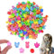 50 Stück Mini Haar Klammer, Mini Haarklammern für Mädchen, Haarspangen Kinder, Bunt Mini Haarclips, Kleine Haarklammern, Haarschmuck Mädchen, Perlen Clip für Kinder Mädchen Frauen Zubehör