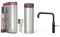 Quooker mit Reservoire PRO3 und CUBE kochend Wasserhahn (Fusion Square, Gunmetal)
