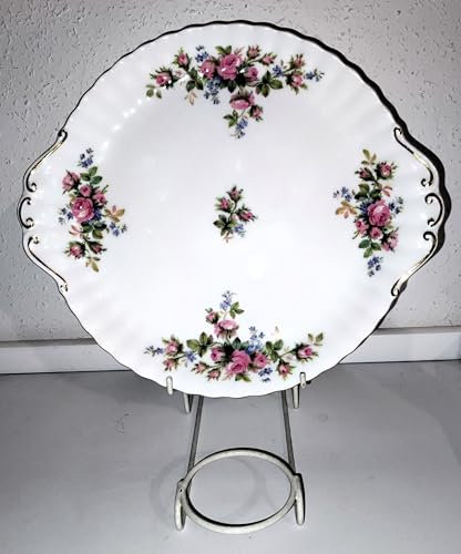&AngiesStrickZauber verkauft: Royal Albert/Tortenplatte/Original/Moos Rose/ca.26 cm /