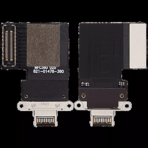 YuYue Electronic Charging Port Flex Cable For iPad Pro 12.9 3rd/4th iPad Pro 11 1st/2nd (Black)