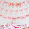 EASY JOY 3PCS Pink Bow Banner Pink Bow Birthday Party Decorations Hanging Bow Banner Bow Wall Garland Decorations for Girls Baby Shower Wedding Valentine's Day Bachelorette Party Decorations