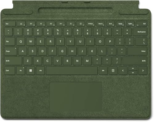 Microsoft Surface Pro Signature Keyboard with pen storage (for Surface Pro 8, 9, X) (QWERTY Nordic) Forest Green