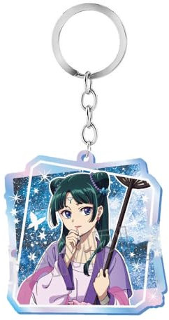 Die Tagebücher Der Apothekerin Figuren Schlüsselanhänger Niedlicher Charakter Cosplay Kette Schmuck - Acryl Mehrfarbig (D)