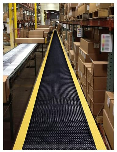 Anti-Ermüdungsmatte für Steharbeiten, ergonomisches Design mit Diamantplatten-Oberfläche für verbesserten Komfort, ideal für Industrie und Arbeitsplatz