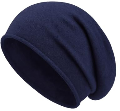 Zylioo XXL Slouchy Strickmütze Großen Kopf Mütze Übergröße Wintermütze | Beanie Mütze Beanie Hats Skull Cap Mütze für zu Hause Schlafmütze