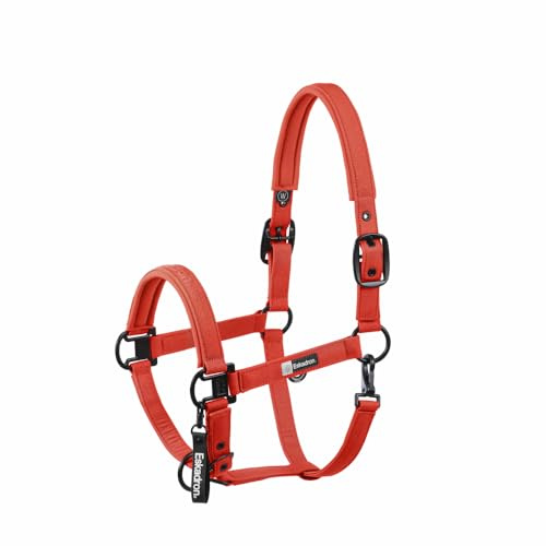 Eskadron Halfter Sparkle Double PIN Poppy red rot Dynamic 25 H/W, Größe:P2