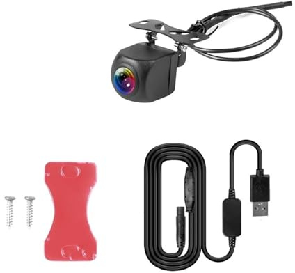 Auto Rückansicht Kamera WiFi HD 170 Grad Rückansicht Kamera Drahtlose wasserdichte Backup Kamera 12V 24V Rückfahrkamera(for 12-24V Cars)