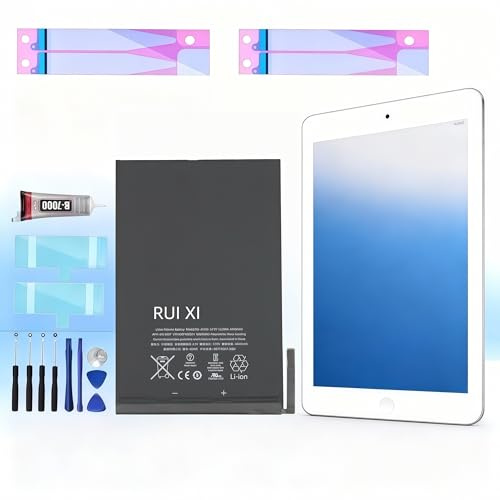 Ruixi - Batteria compatibile per iPad mini 1/mini 2/mini 3/mini 4/mini 5/mini 6/mini 7 + attrezzi gratuiti (per iPad Mini 3)