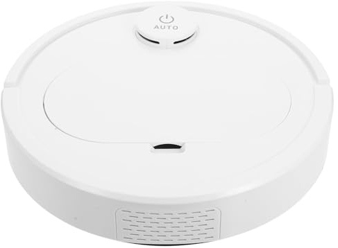 SUPVOX Aspirateur Robot Intelligent USB Blanc Es350, Machine de Nettoyage Automatique, Aspirateur Balayeur et Nettoyeur de Tapis pour Sols Durs et Parquet, Usage Domestique