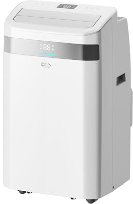 ARGO - Condizionatore mobile reversibile Milo Evo Silent - 13000 BTU/h Freddo 10000 BTU/h Caldo - Wi-Fi Collegato - Classe Energetica A/A+ - 69.4 x 42.3 x 34.8 cm