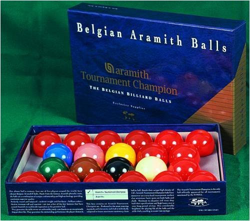 Kugelsatz Aramith Snooker Tournament TV 52,4mm