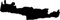 Werbetechnik Sotirios Papoutsis 2X Auto Aufkleber Car Sticker Kreta Griechenland Insel (ca 11 x 5 cm) (Schwarz)