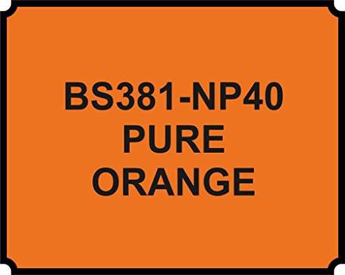 Xtremeauto® Direct to Metal Heat resistant outdoor Gloss & Matt Paint (500ML Gloss Finish Paint, PURE ORANGE)