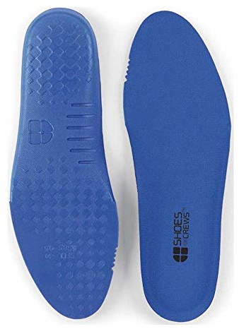 Shoes for Crews Comfort Insole – Comfortable Insoles with EVA Cushioning, Shock Absorption and Arch Support for Running and Sports Shoes – for Men and Women