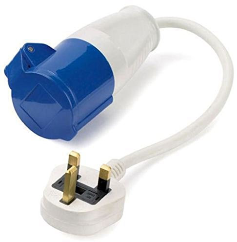 Caravan Hook Up Adapter Original 230v Uk Mains Conversion Domestic Plug Top Connector Lead Camping Three Core Cable Ce Approved Easy To Use