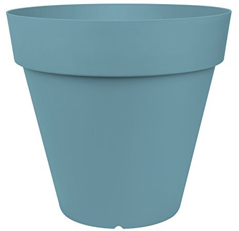 Poetic Emsa Pot de fleurs pour balcon, Ø 25 cm, bleu vieilli, 517640