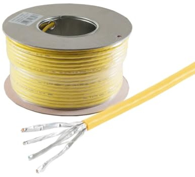 Shiverpeaks Verlegekabel, cat 7A+, S/FTP, PIMF, 1200 MHz, 100m