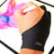 Articka Künstler-Handschuh für Zeichentablet, iPad (2 Finger, reduziert Reibung, elastisches Lycra, gut für rechte und linke Hand) S Schwarz