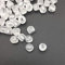 NO LOGO 50Pcs M3 M4 M5 M6 Boulon de vis de réglage sans tête en Plastique Transparent Clair à vis de Serrage sans tête de vis de la vis à Fente (Taille : M6 X 8)