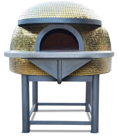 artistica salernitana Forno a Legna Napoletano per Pizzeria refrattario (Diametro 90 cm)