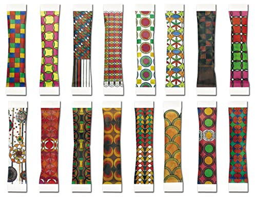 Zuckersticks SHORT & SWEET 2x500 Sticks befüllt mit 3g | 16 unterschiedliche Motive im Retrodesign | Nachhaltige Verpackung | Natürlich nachhaltiger Markenzucker aus deutschem Zuckerrübenanbau