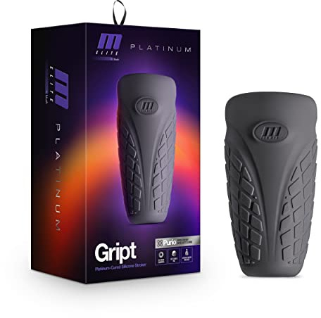 Blush Elite Platinum Masturbator Schwarz 12,7 cm